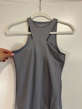 Abercrombie & Fitch Slate Gray Scoop Neck Tank